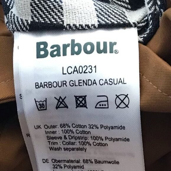 Barbour By Alexa Chung Brown Glenda Trench Coat in Monks Robe US 10 - Picture 7 of 14